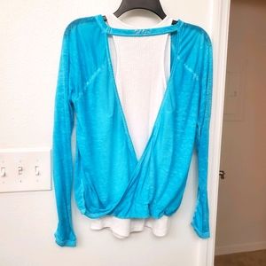 Backless Lightweight Long Sleeve